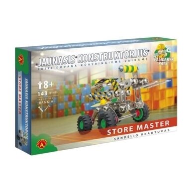 Metāla konstruktors "STORE MASTER. Noliktavas krāvējs" 5906018012682 Metāla konstruktors "STORE MASTER. Noliktavas krāvējs" 5906018012682