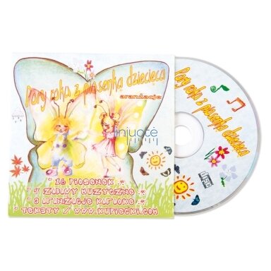 Metų laikai su vaikiška daina – aranžuotės. CD plokštelė.