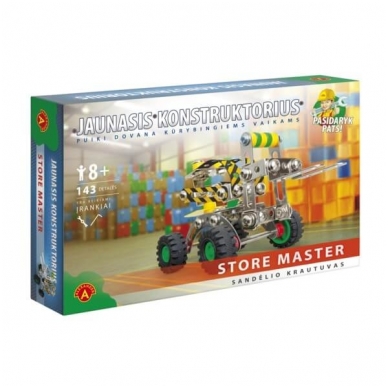 Metalinis konstruktorius "STORE MASTER. Sandėlio krautuvas" 5906018012682 1 Metalinis konstruktorius "STORE MASTER. Sandėlio krautuvas" 5906018012682 1
