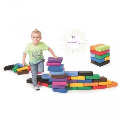 Minkštos kaladėlės "Plytos" LIN54521060