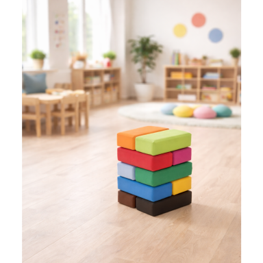 Minkštos kaladėlės "Plytos" LIN54521060
