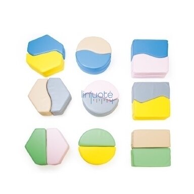 Minkštų figūrų komplektas "FIGLO", 4641258 Minkštų figūrų komplektas "FIGLO", 4641258