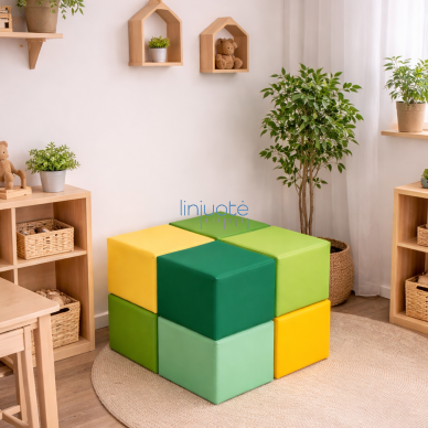Minkštų kaladėlių rinkinys, LIN54641597 Minkštų kaladėlių rinkinys, LIN54641597