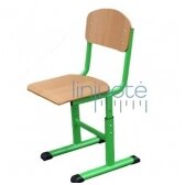 Mokyklinė kėdė, žalia
