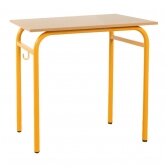 Mokyklinis vienvietis stalas, skirtingų dydžių, skirtingų spalvų B9036A