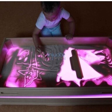 MOKOMOJI LED ŠVIESOS PANELĖ SU SPALVOS KEITIMU NUOTOLINIO VALDYMO PULTU, ME07445 MOKOMOJI LED ŠVIESOS PANELĖ SU SPALVOS KEITIMU NUOTOLINIO VALDYMO PULTU, ME07445