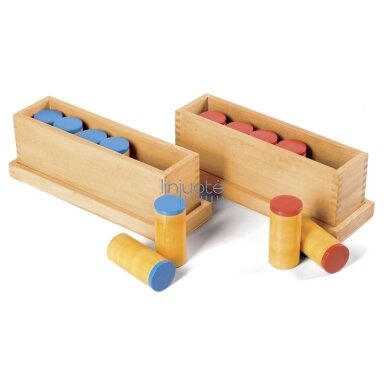 Montessori priemonės. Garso cilindrai Montessori priemonės. Garso cilindrai