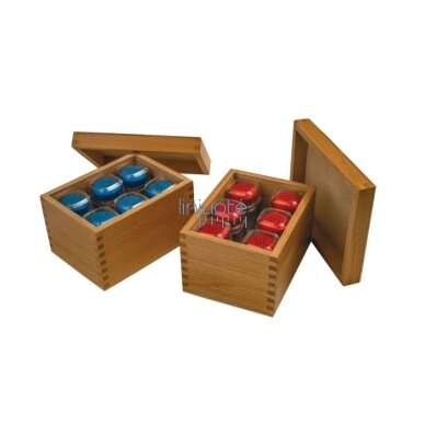 Montessori priemonės. Kvapų buteliukai 1