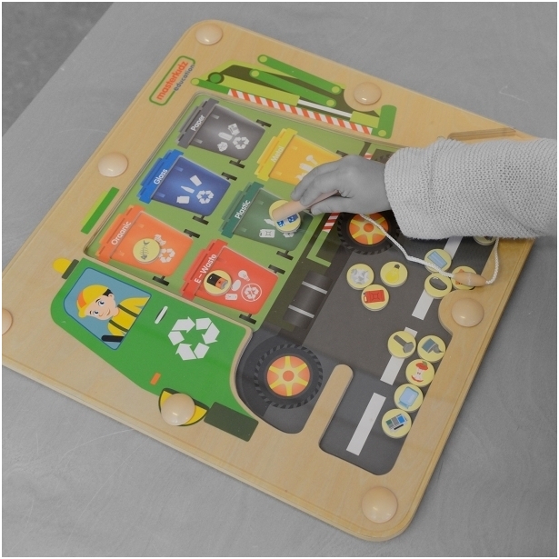 Mokomoji edukacinė priemonė "Atliekų rūšiavimas" MASTERKIDZ, ME12456