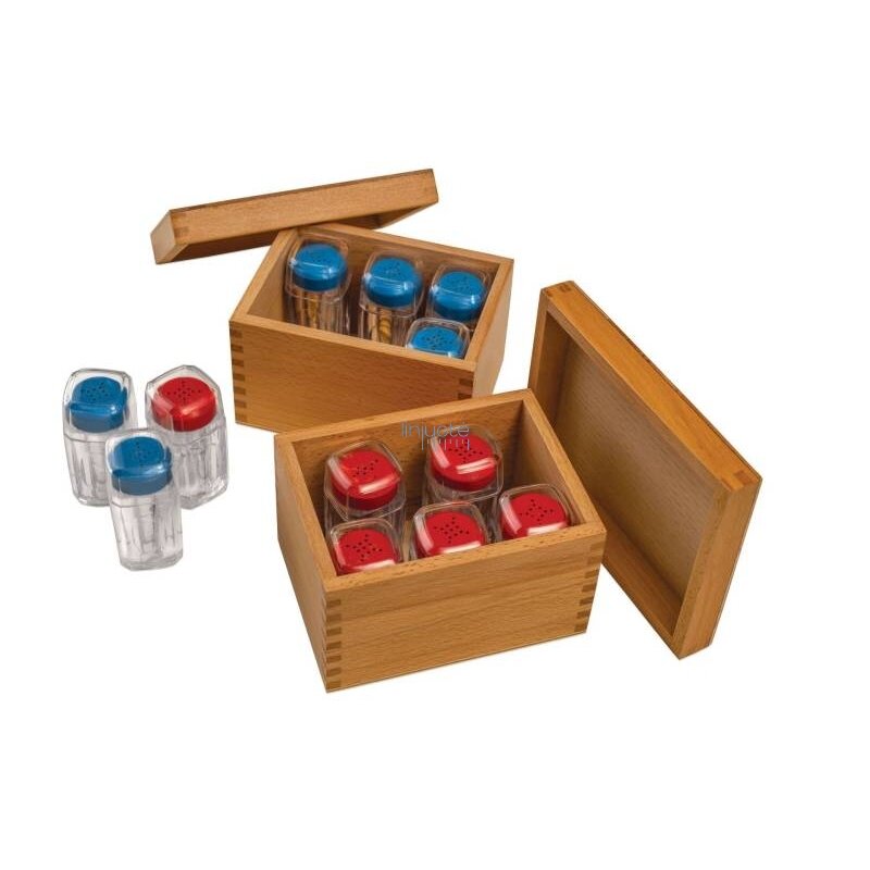 Montessori priemonės. Kvapų buteliukai Montessori priemonės. Kvapų buteliukai