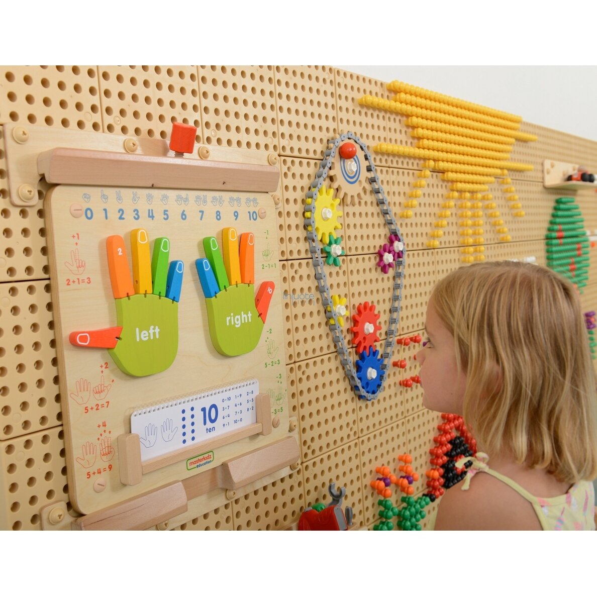 Mokomoji edukacinė priemonė "Skaičiuok ant pirštų" MASTERKIDZ, ME09524 3