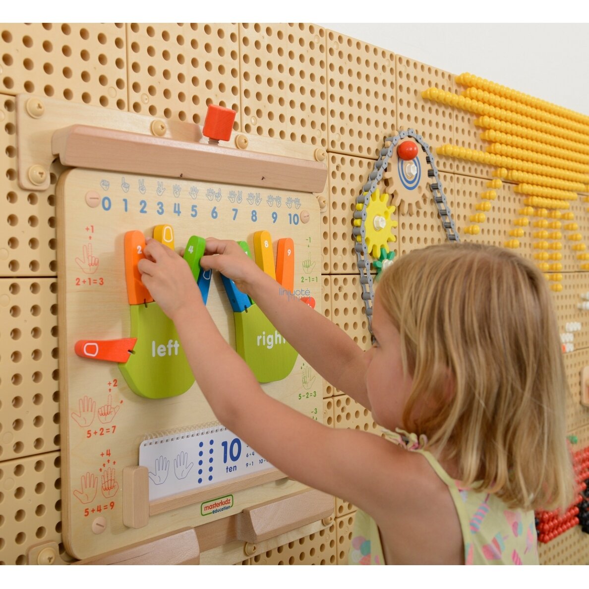 Mokomoji edukacinė priemonė "Skaičiuok ant pirštų" MASTERKIDZ, ME09524 4