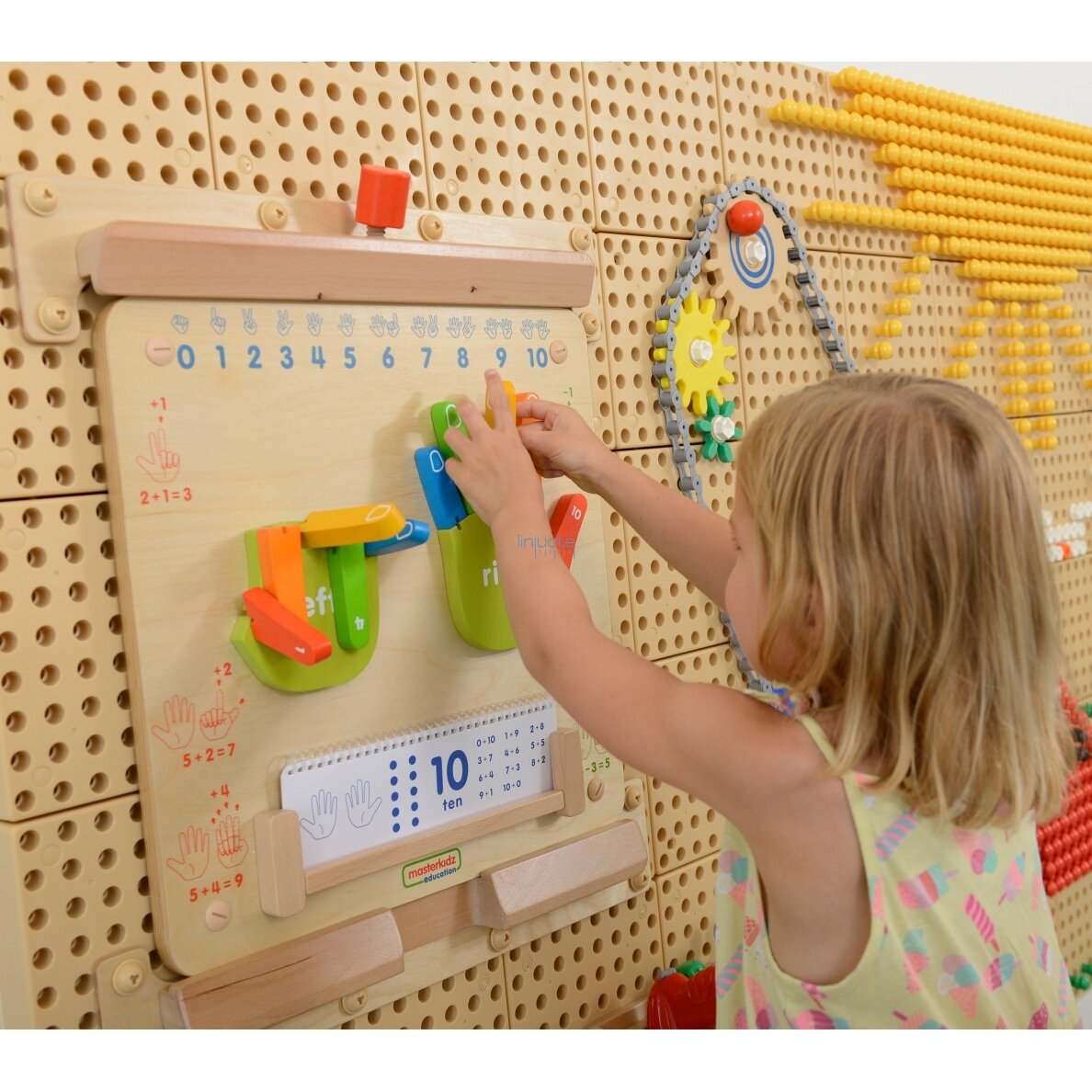 Mokomoji edukacinė priemonė "Skaičiuok ant pirštų" MASTERKIDZ, ME09524 5