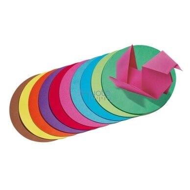 Origami apskritimai – 10 cm skersmens Origami apskritimai – 10 cm skersmens