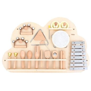 PAKABINAMA MUZIKINĖ LENTA SU INSTRUMENTAIS, 542188 PAKABINAMA MUZIKINĖ LENTA SU INSTRUMENTAIS, 542188