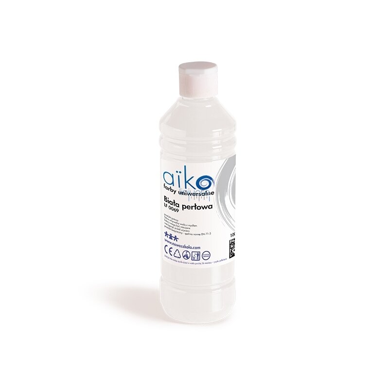 Perlamutrinė tempera 1L balta