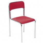 Plastikinė kėdė "Jumbo", raudona