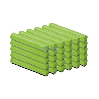 Plastilinas. Vienos spalvos rinkiniai – žalias Plastilinas. Vienos spalvos rinkiniai – žalias