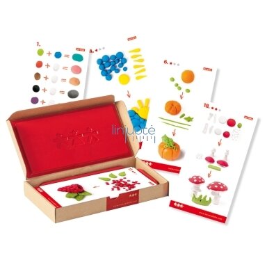 Plastilino darbo kortelės Plastilino darbo kortelės