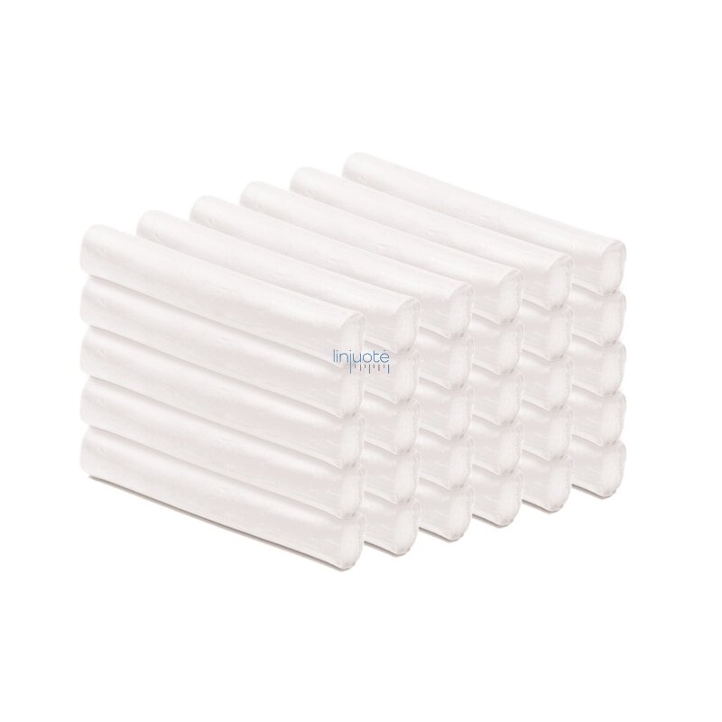 Plastilinas. Vienos spalvos rinkiniai - baltas Plastilinas. Vienos spalvos rinkiniai - baltas