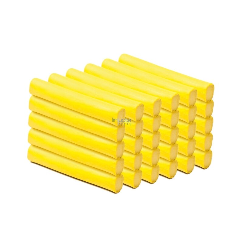Plastilinas. Vienspalviai rinkiniai – geltona