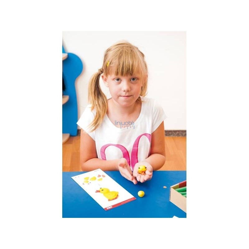 Plastilino darbo kortelės 1