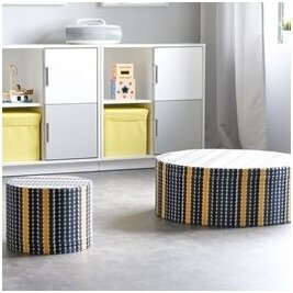 Pufs Ø 80 cm - aplīšu motīvs 1 Pufs Ø 80 cm - aplīšu motīvs 1