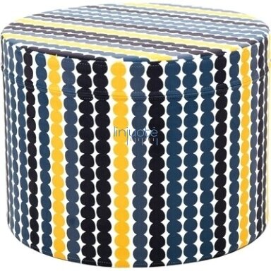 Pufas ø40 cm - apskritimų motyvas Pufas ø40 cm - apskritimų motyvas