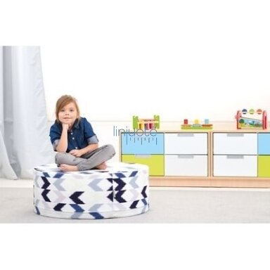 Pufs Ø 80 cm - bultu motīvs Pufs Ø 80 cm - bultu motīvs