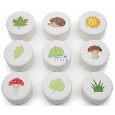 Pufų komplektas 9vnt., LIN5855276 Pufų komplektas 9vnt., LIN5855276