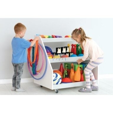 Quadro spintelė priedams - balta 098185W Quadro spintelė priedams - balta 098185W
