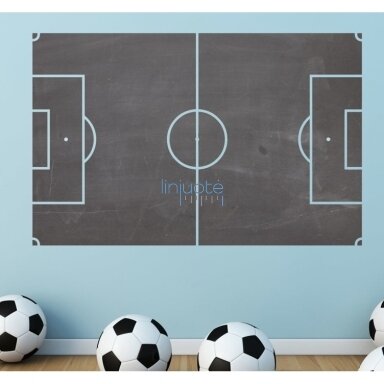 Rašomas lipdukas "Futbolo aikštė2"