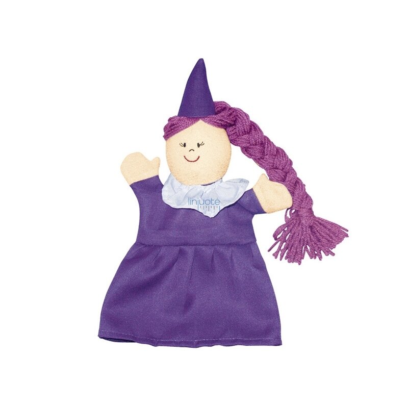 Rankinė lėlė Varnelė Rankinė lėlė Varnelė