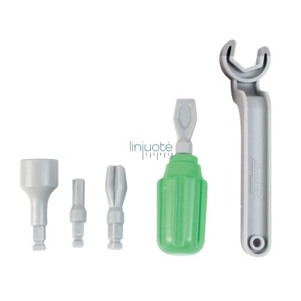 MASTERKIDZ STEM LENTOS INSTRUMENTŲ RINKINYS, 6 EL, ME13101