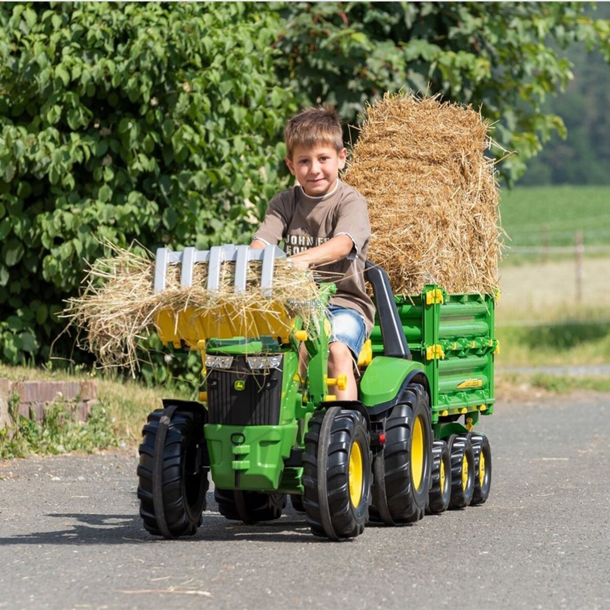Rolly Toys Šaukštas traktoriui medienos pakrovimo griebtuvas 2 Rolly Toys Šaukštas traktoriui medienos pakrovimo griebtuvas 2
