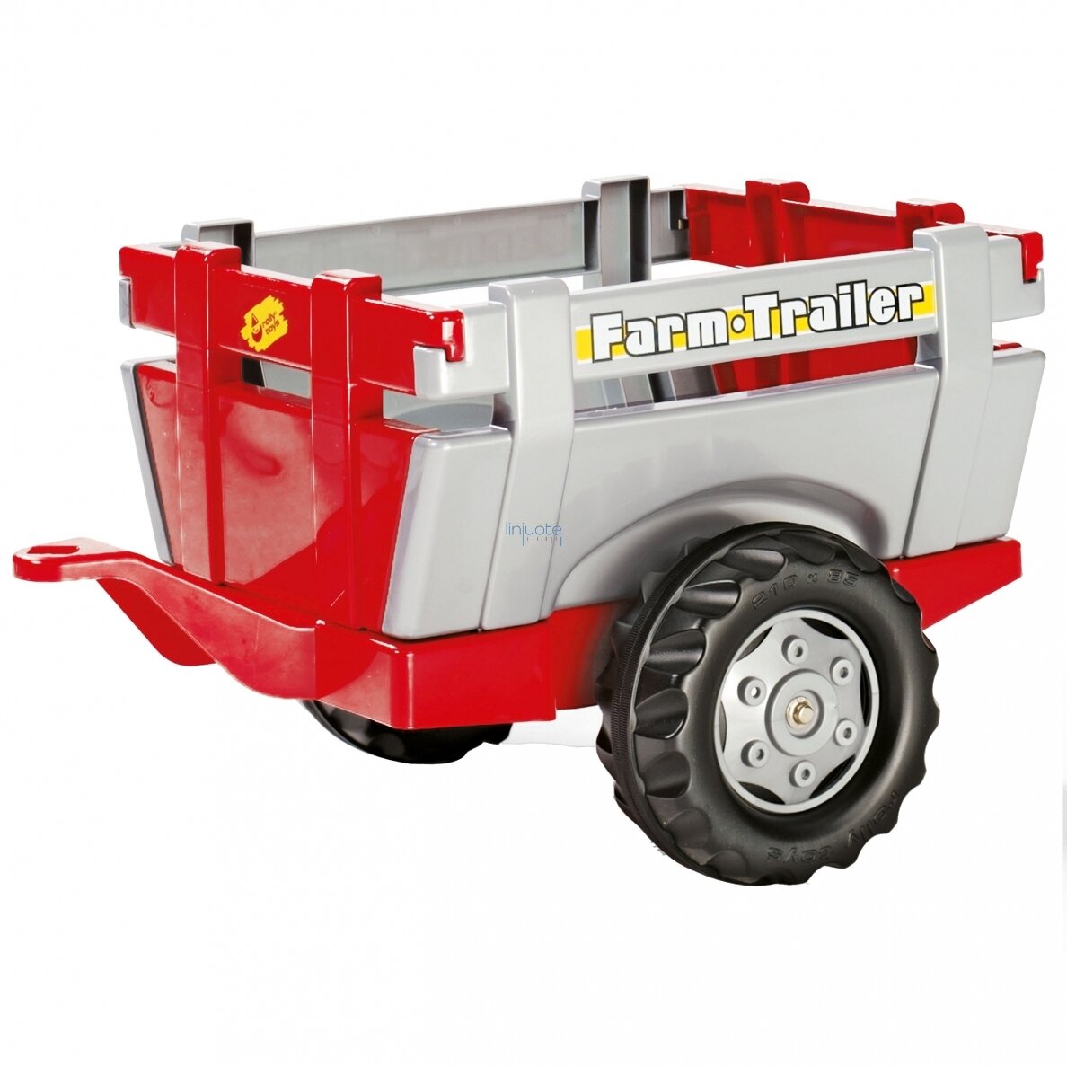 ROLLY TOYS ROLLYTRAILER TRAKTORIAUS PRIEKABA SU ATIDAROMAIS ŠONAIS, 122097 ROLLY TOYS ROLLYTRAILER TRAKTORIAUS PRIEKABA SU ATIDAROMAIS ŠONAIS, 122097