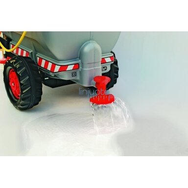 "ROLLY TOYS ROLLYTRAILER" CISTERNINĖ PRIEKABA SU PURKŠTUVU IR SIURBLIU, 122776 "ROLLY TOYS ROLLYTRAILER" CISTERNINĖ PRIEKABA SU PURKŠTUVU IR SIURBLIU, 122776