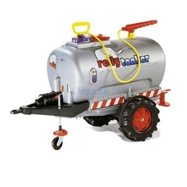 "ROLLY TOYS ROLLYTRAILER" CISTERNINĖ PRIEKABA SU PURKŠTUVU IR SIURBLIU, 122776 "ROLLY TOYS ROLLYTRAILER" CISTERNINĖ PRIEKABA SU PURKŠTUVU IR SIURBLIU, 122776