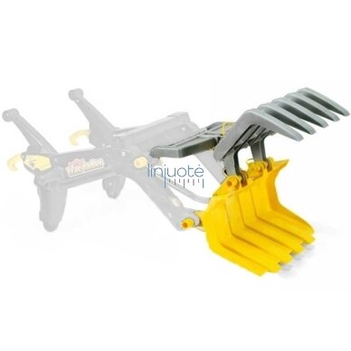 Rolly Toys Šaukštas traktoriui medienos pakrovimo griebtuvas 3