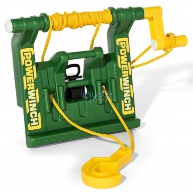 "ROLLY TOYS" ROLLYPOWERWINCH GERVĖ "JOHN DEERE" TRAUKOS GERVĖ, 408986