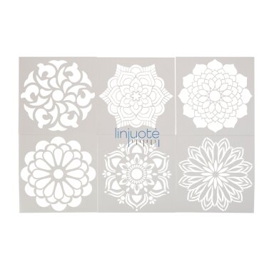 Šablonai. Mandala