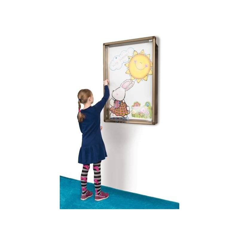 Sausai valoma magnetinė ekspozicinė vitrina 1 Sausai valoma magnetinė ekspozicinė vitrina 1
