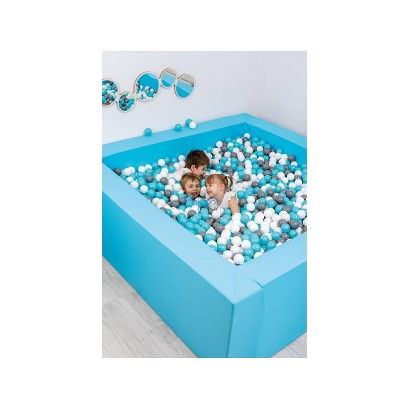 Sausas baseinas su kamuoliukais. Jūrinės spalvos. 2 x 2 m. 2 Sausas baseinas su kamuoliukais. Jūrinės spalvos. 2 x 2 m. 2