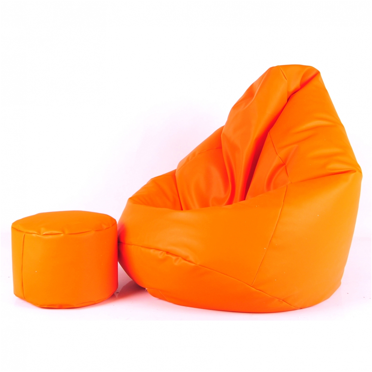 Sēžammaiss XXL Oranžs + Pufs dāvanā (Kodura) Sēžammaiss XXL Oranžs + Pufs dāvanā (Kodura)