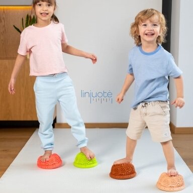 Sensorinis akmuo lygsvarai, 1 el., dydis 18 cm, įvairių spalvų, TUK606+K