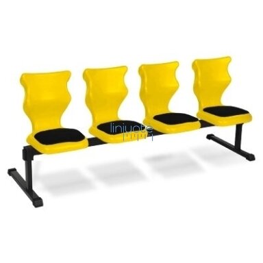 SERTIFICĒTS ERGONOMISKS ČETRVIETĪGS SOLS AR POLSTERĒJUMU, DAŽĀDĀS KRĀSĀS, IZMĒRS 4-6, BENCHS4 SERTIFICĒTS ERGONOMISKS ČETRVIETĪGS SOLS AR POLSTERĒJUMU, DAŽĀDĀS KRĀSĀS, IZMĒRS 4-6, BENCHS4