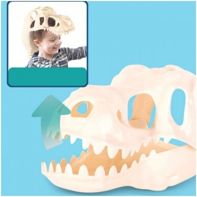 SMĖLIO ŽAISLŲ RINKINYS "DINO", 9 EL, 46316 1 SMĖLIO ŽAISLŲ RINKINYS "DINO", 9 EL, 46316 1