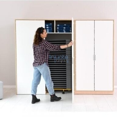 Skapis 24 gultām un gultas veļai, MB098294W