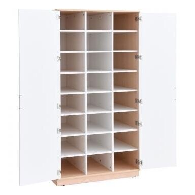 Skapis 24 gultas veļas komplektiem MB098325W