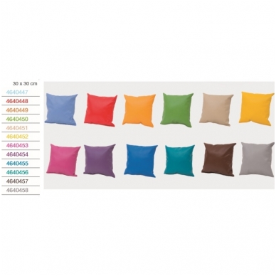 Krāsains mīksts spilvens no ECO ādas 464044+K 1 Krāsains mīksts spilvens no ECO ādas 464044+K 1